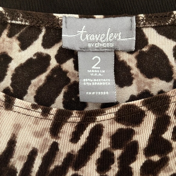 3 PC Chicos Travelers Pantsuit. - Picture 5 of 10